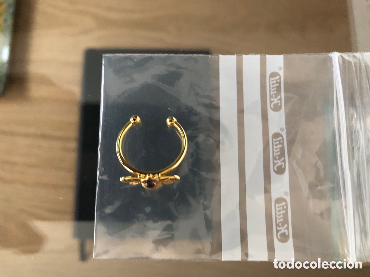 Joyeria: Anillo aro piercing pendiente abeja con perla para nariz y oreja - Foto 2