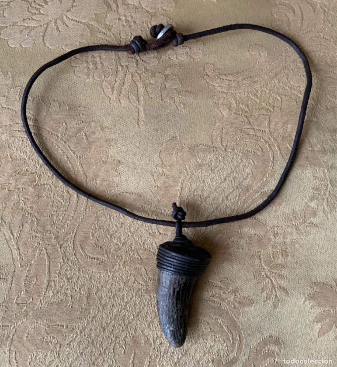 Joyeria: COLLAR CUERO CON COLMILLO - Foto 4