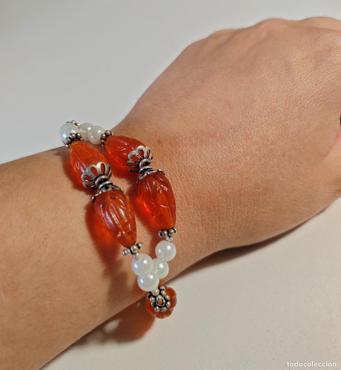 Joyeria: Pulsera Plata de Ley, Perlas y Cristal Murano - Foto 1