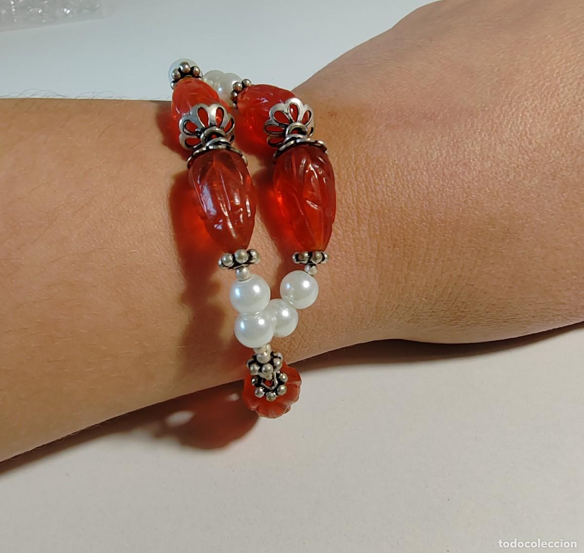 Joyeria: Pulsera Plata de Ley, Perlas y Cristal Murano - Foto 2