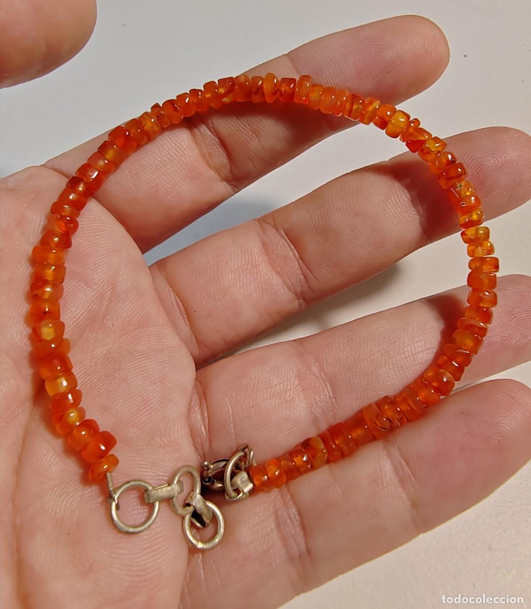 Joyeria: Pulsera de &Aacute;gatas Naranjas - Foto 1