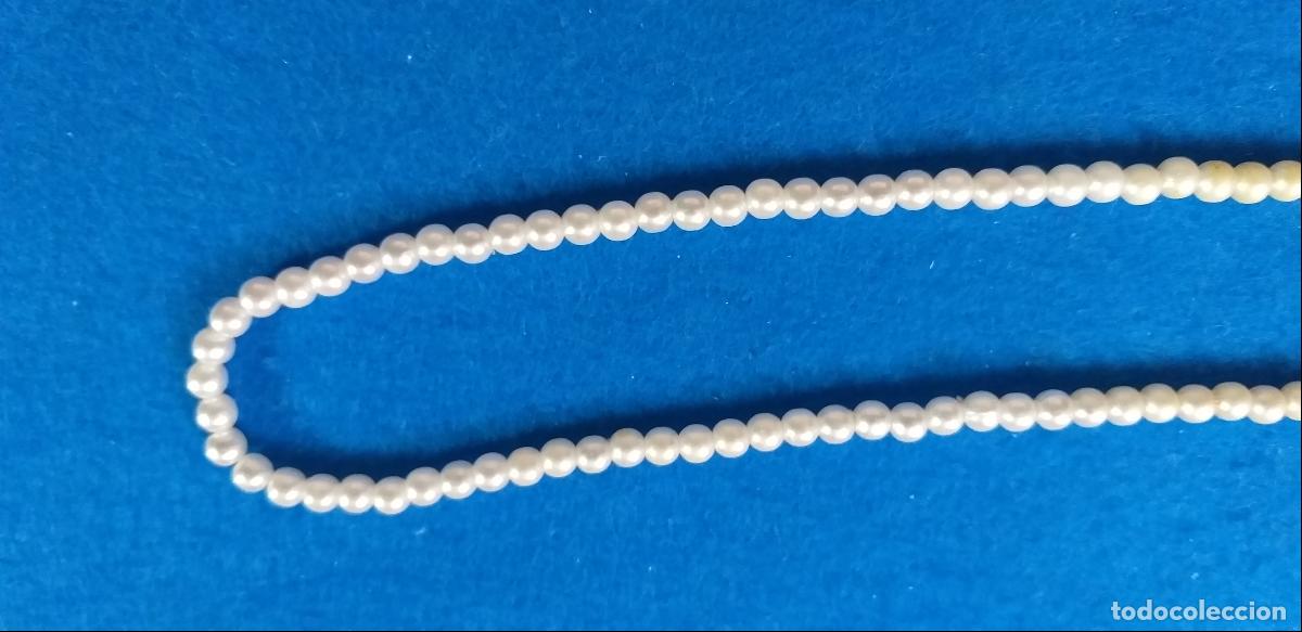 Joyeria: Collar o GARGANTILLA con cuentas blancas - Foto 4