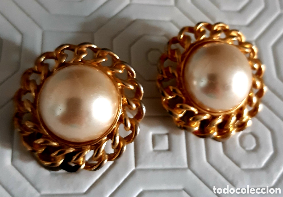 Joyeria: Pendientes antiguos bisuter&iacute;a. - Foto 1