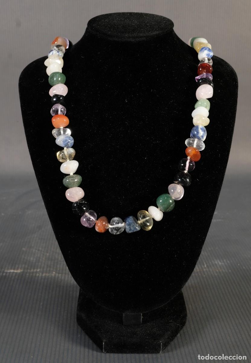 Joyeria: Collar en piedras semipreciosas y cristal - Foto 1