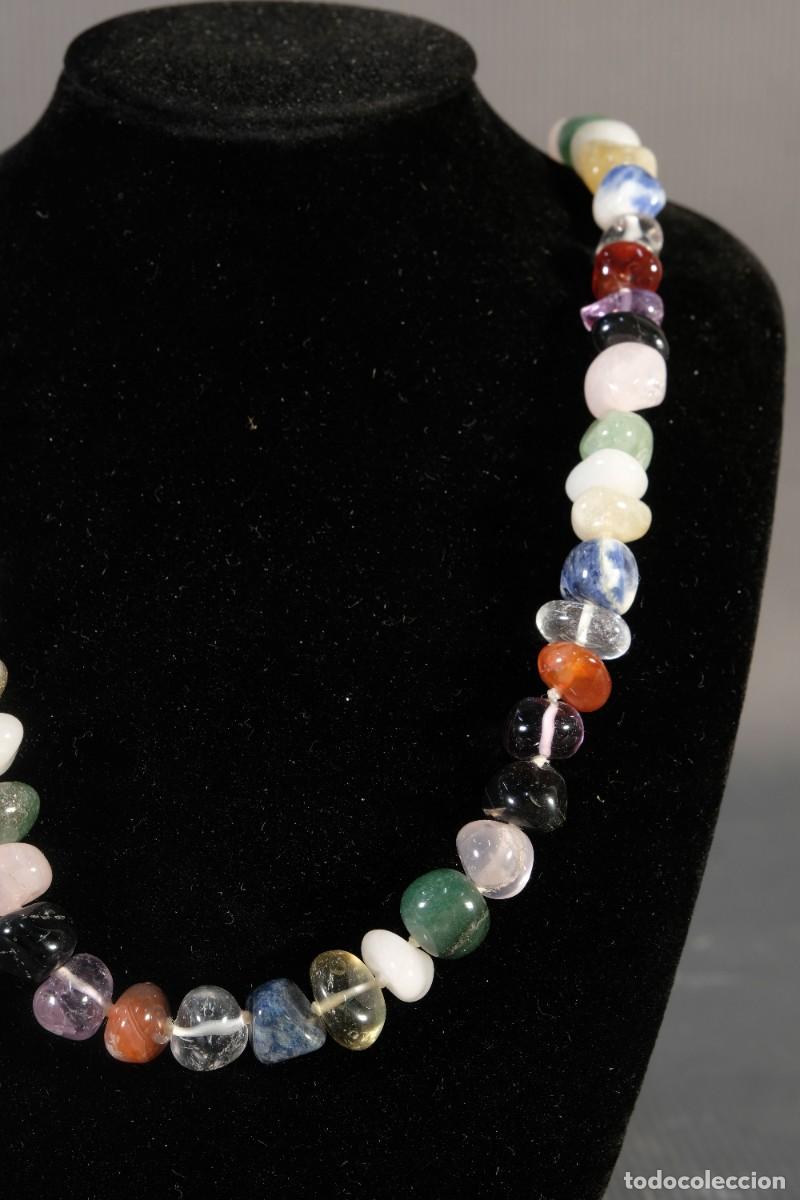 Joyeria: Collar en piedras semipreciosas y cristal - Foto 2
