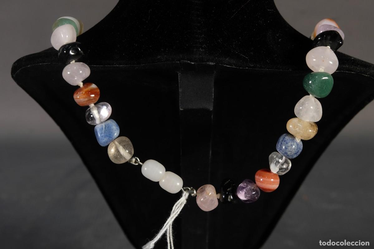Joyeria: Collar en piedras semipreciosas y cristal - Foto 3