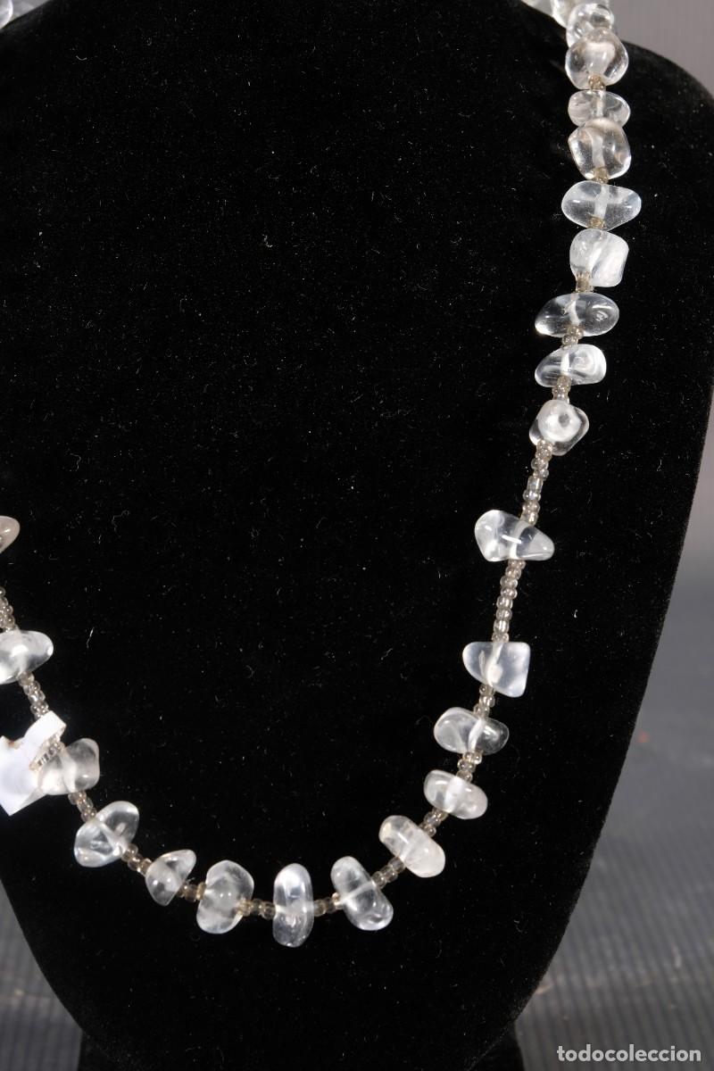 Joyeria: Collar en cristales y abalorios - Foto 2