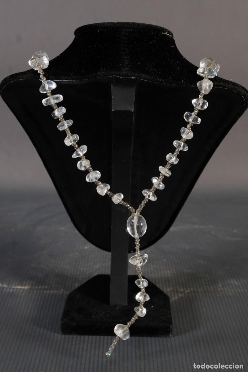 Joyeria: Collar en cristales y abalorios - Foto 3