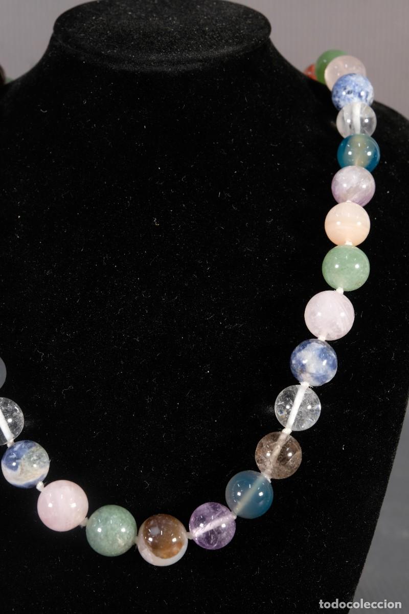 Joyeria: Collar con circonitas en piedras semipreciosas - Foto 2