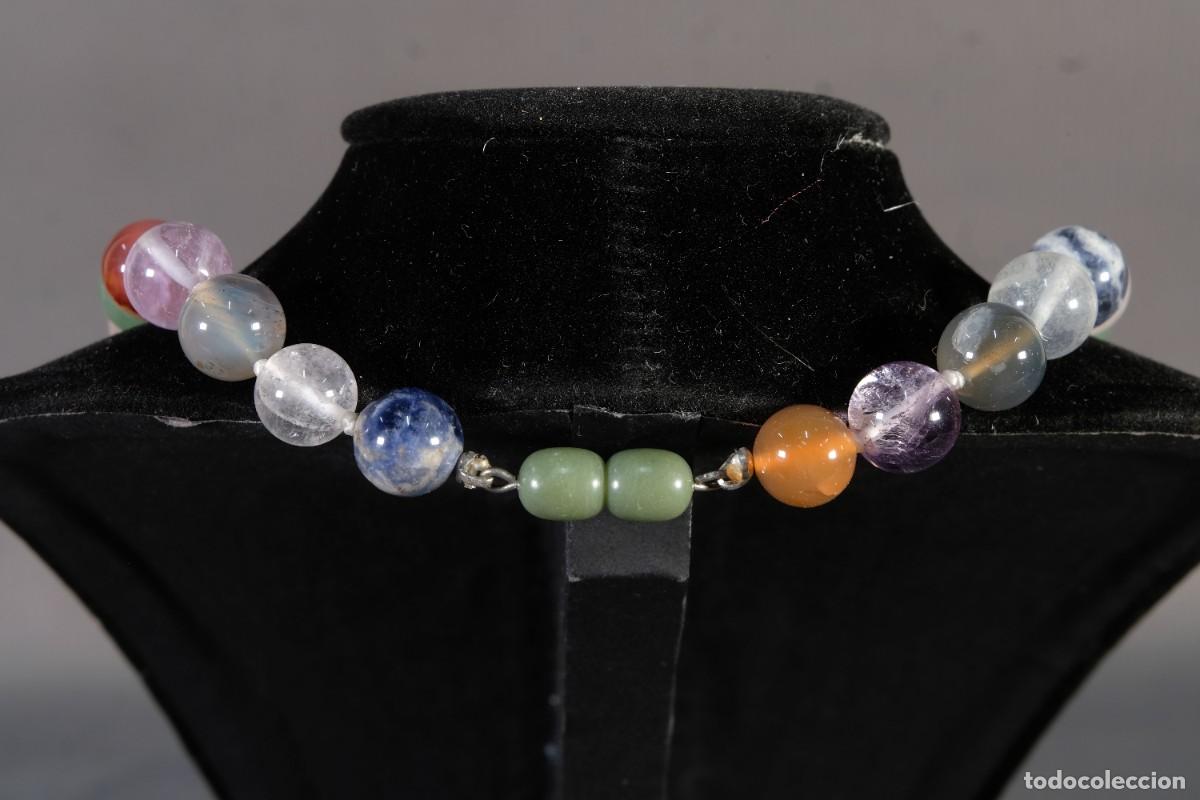 Joyeria: Collar con circonitas en piedras semipreciosas - Foto 3