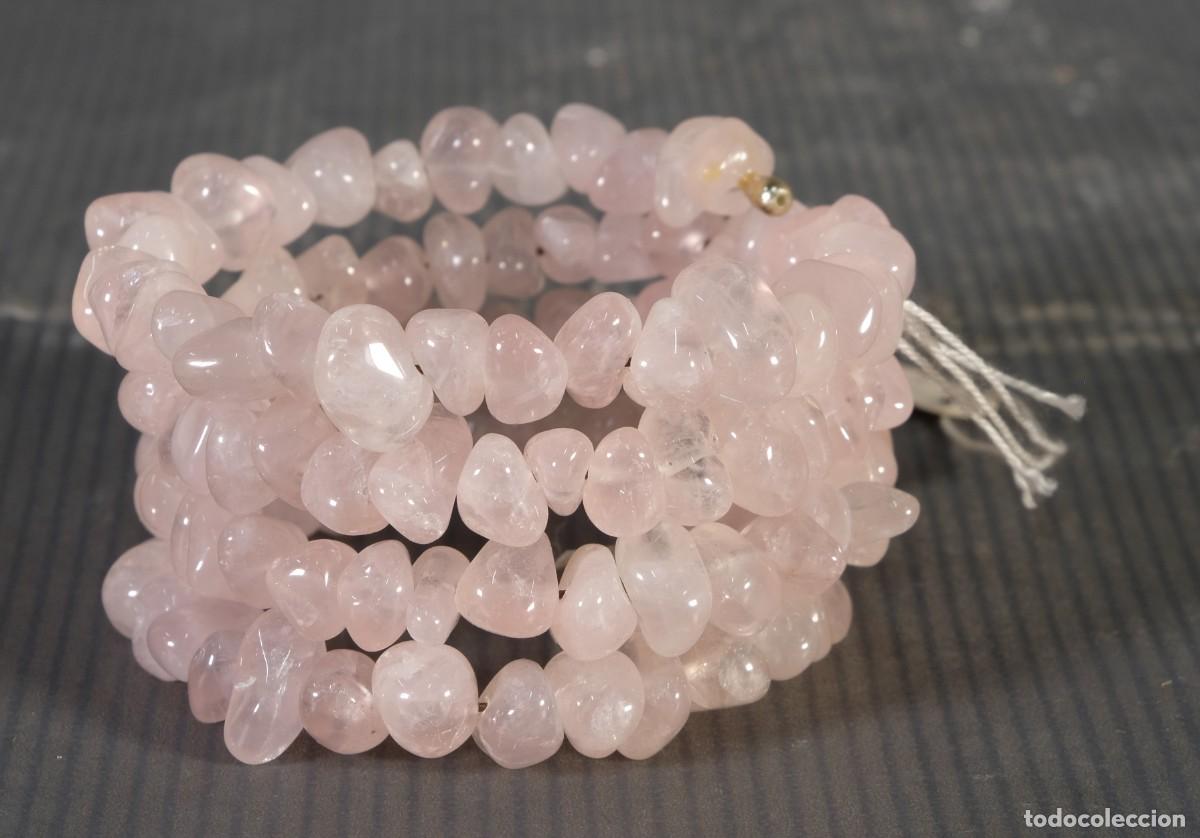 Joyeria: Pulsera en cuarzo rosa - Foto 3