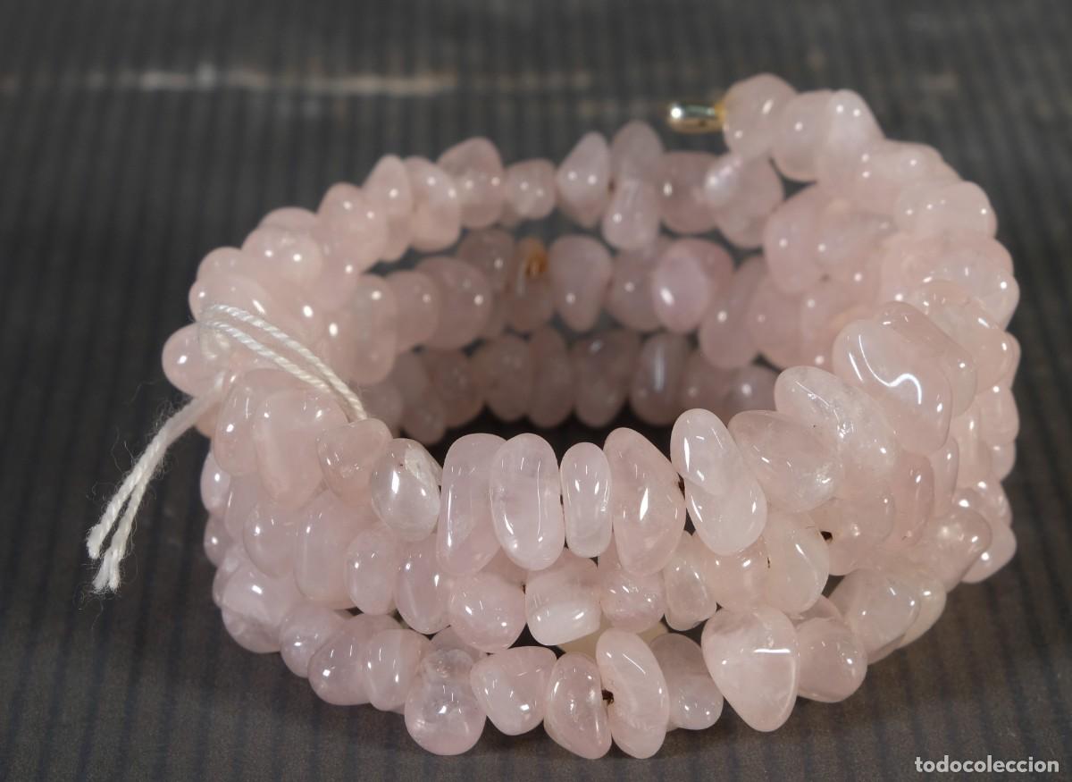 Joyeria: Pulsera en cuarzo rosa - Foto 4