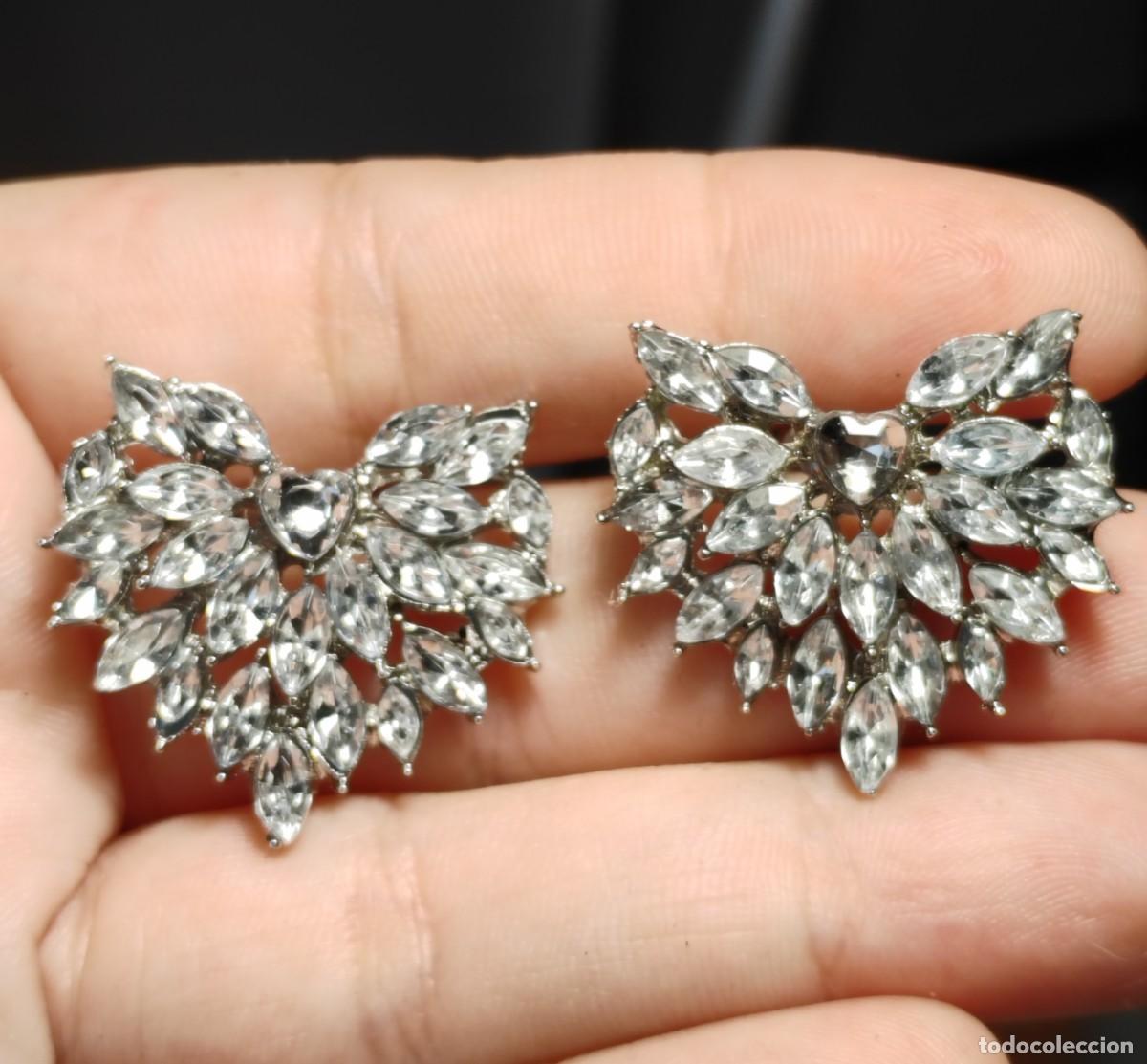 Joyeria: Conjunto de Strass Pendientes y Gargantilla - Foto 2
