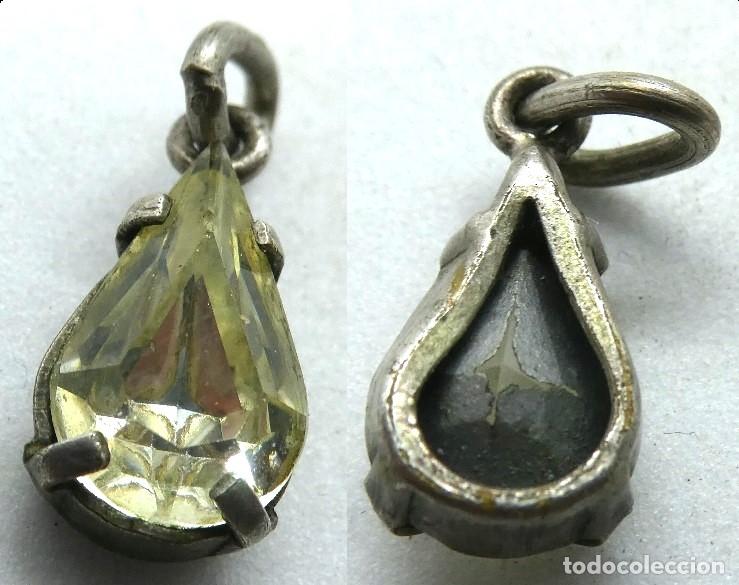 Joyeria: Antiguo Colgante con cristal - Foto 1