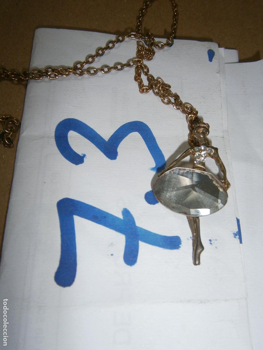 Joyeria: COLGANTE VINTAGE CON BAILARINA - Foto 2