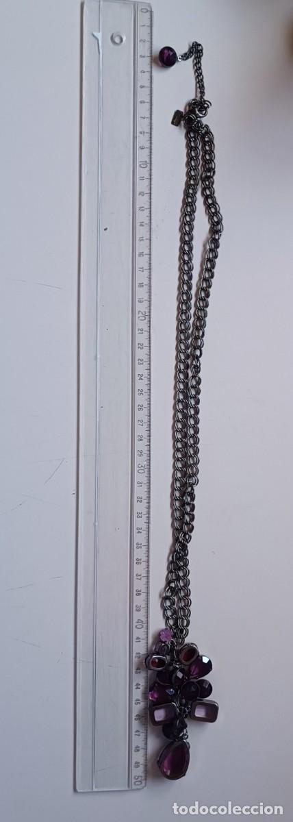 Joyeria: Premier Designs Purple Beaded Long Necklace. - Foto 2