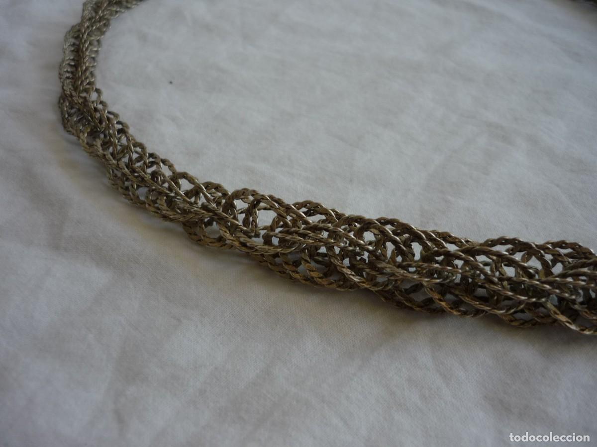 Joyeria: Preciosos collar &eacute;tnico en metal blanco - Foto 5
