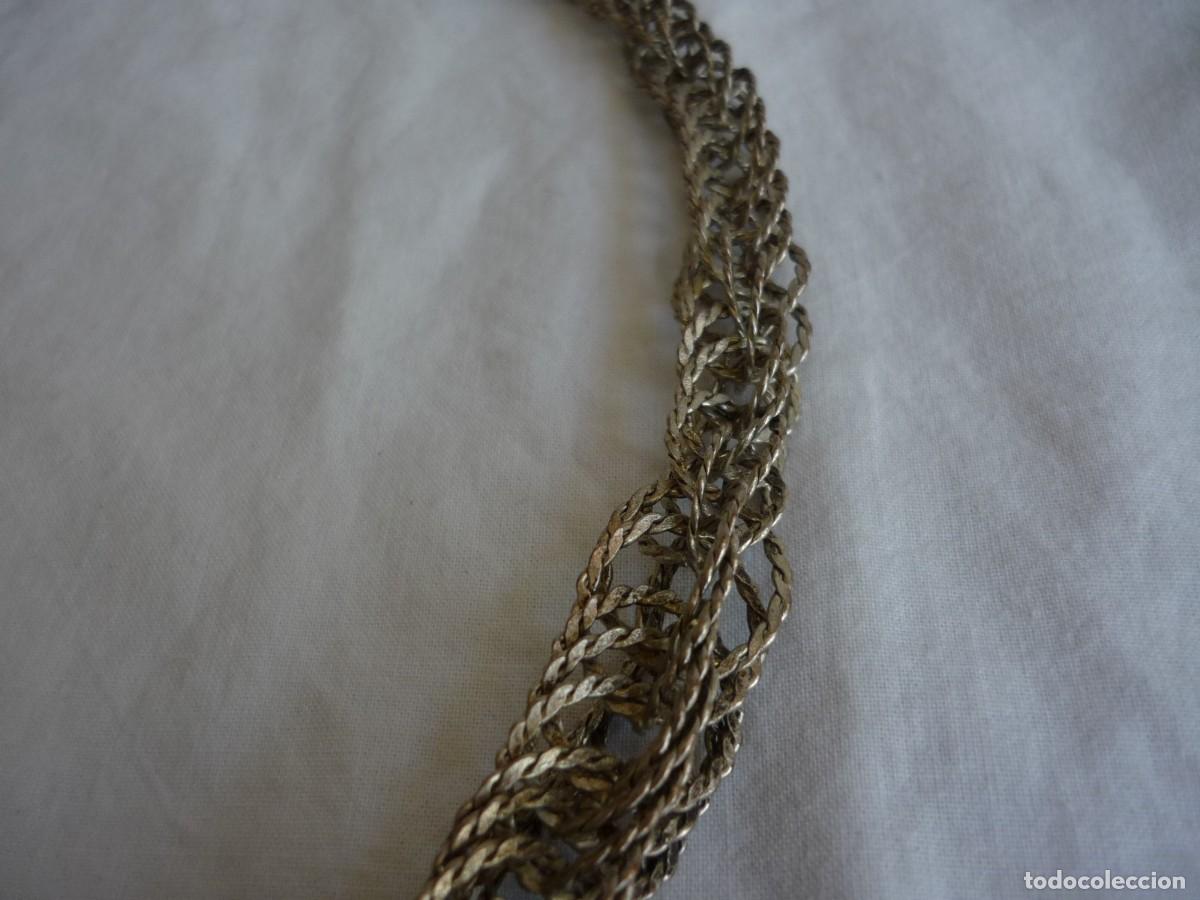 Joyeria: Preciosos collar &eacute;tnico en metal blanco - Foto 8