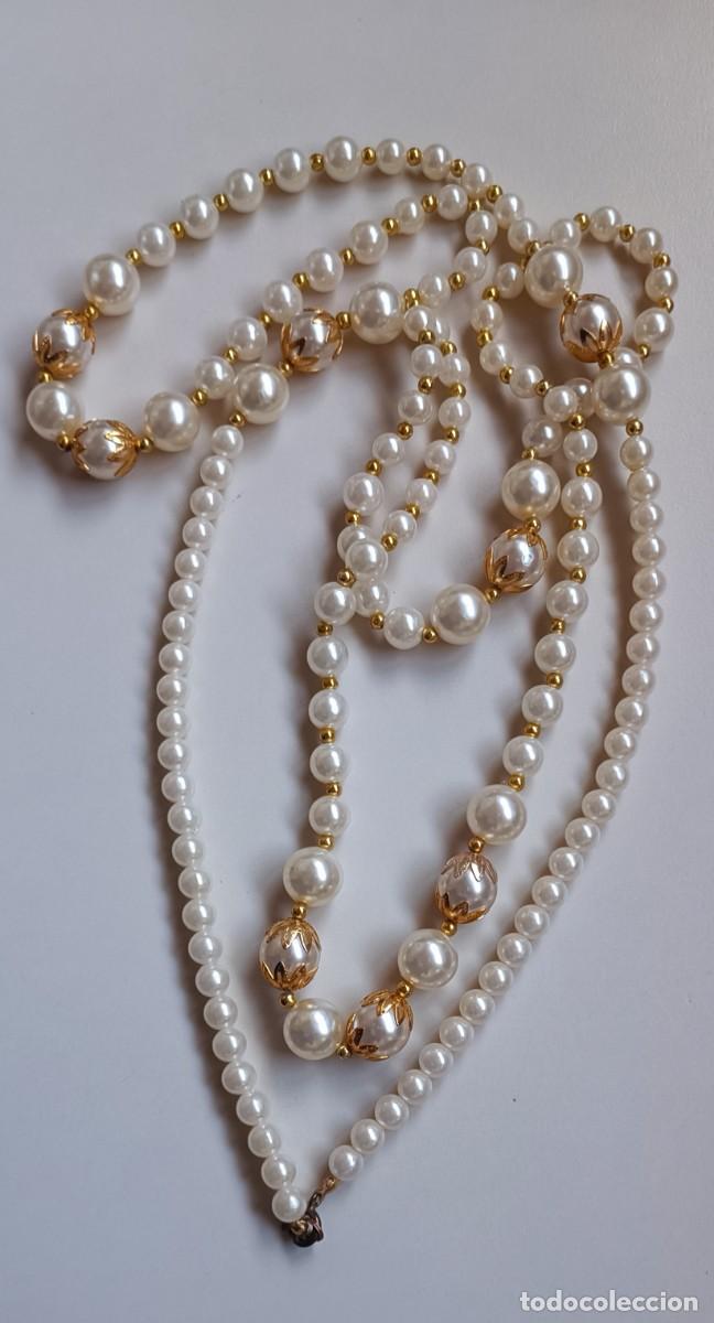 Joyeria: COLLAR DE PERLAS ANTIGUO - Foto 1
