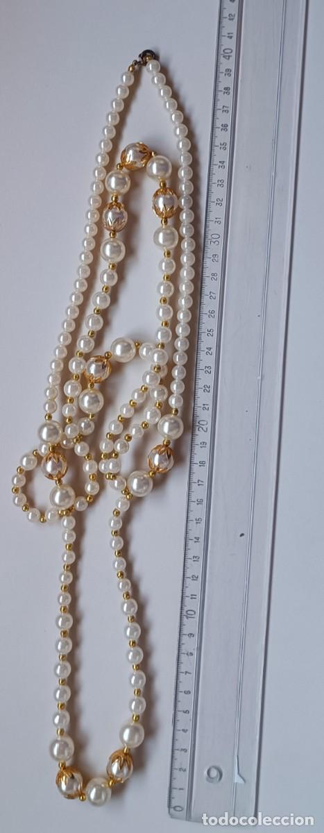 Joyeria: COLLAR DE PERLAS ANTIGUO - Foto 2