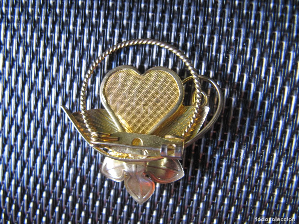 Joyeria: Antiguo broche dorado - Foto 4