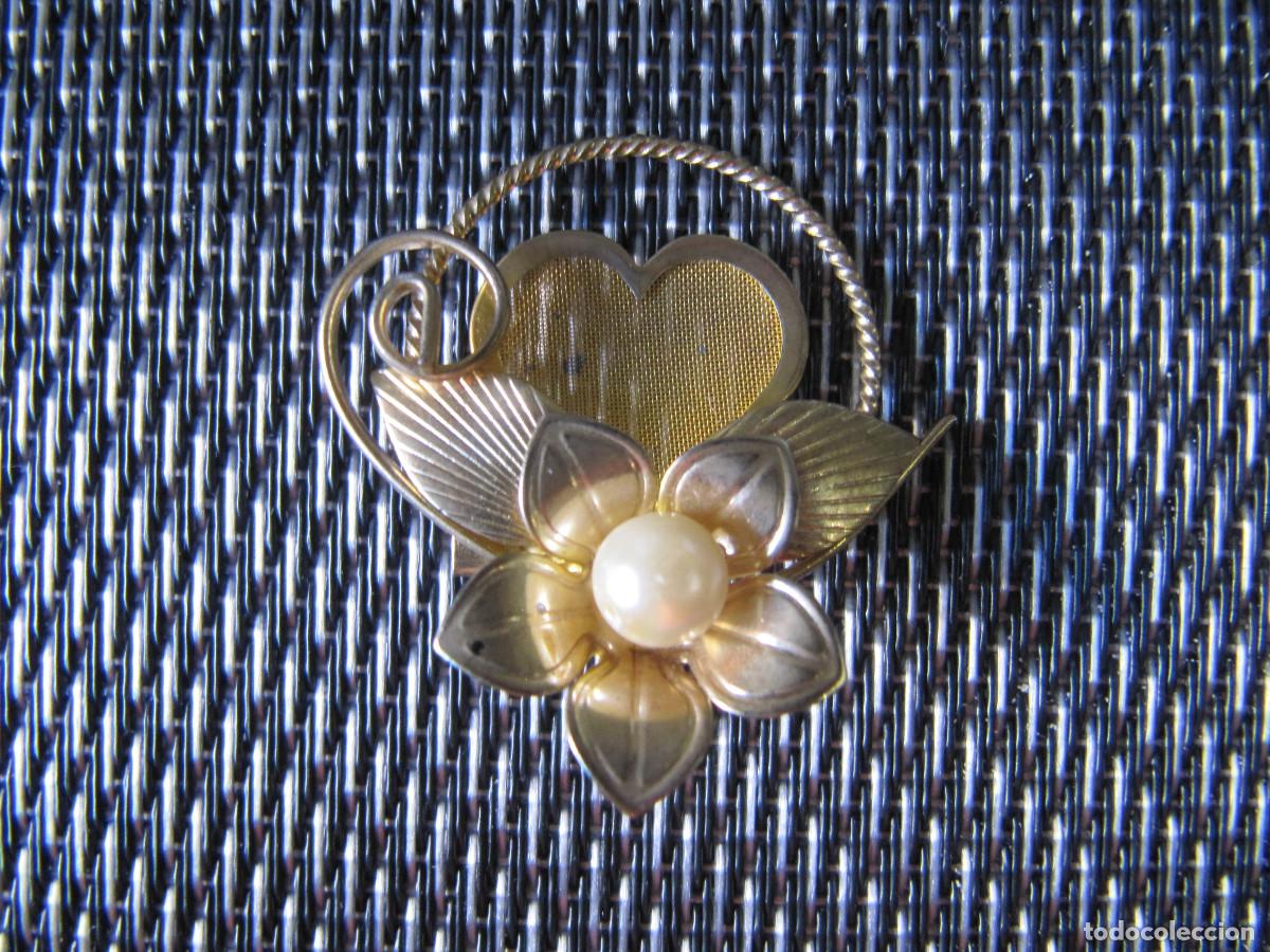Joaillerie: Antiguo broche dorado