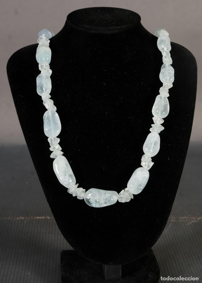 Joyeria: Collar de piedras de amatista verde - Foto 1