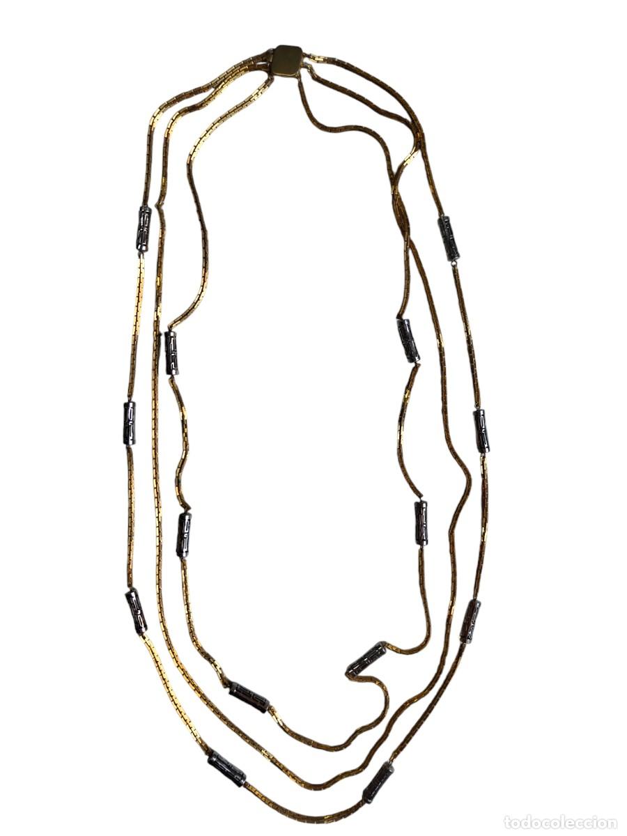 Joyeria: Collar bisuter&iacute;a cadena dorada - Foto 1