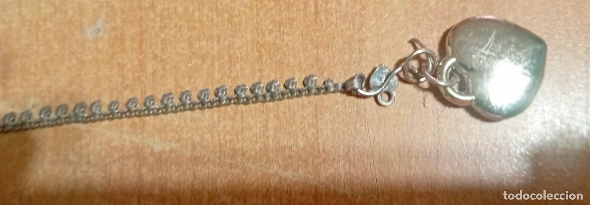 Joyeria: colgante forma DE CORAZON dorado vintage - Foto 2