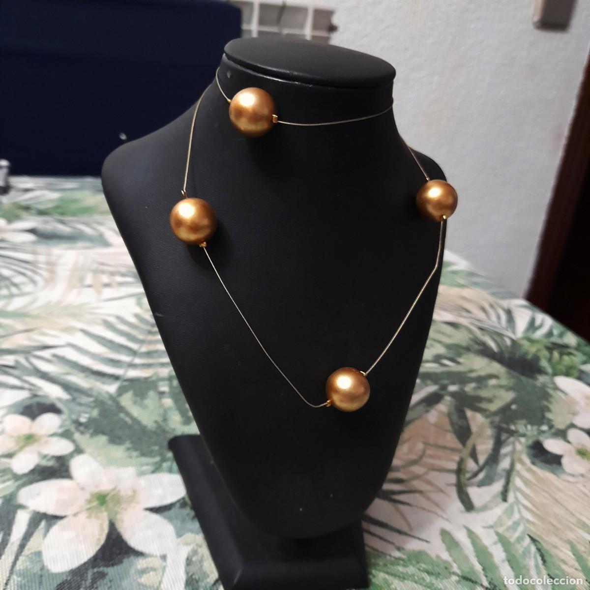 Joyeria: Collar con bolas doradas - Foto 1
