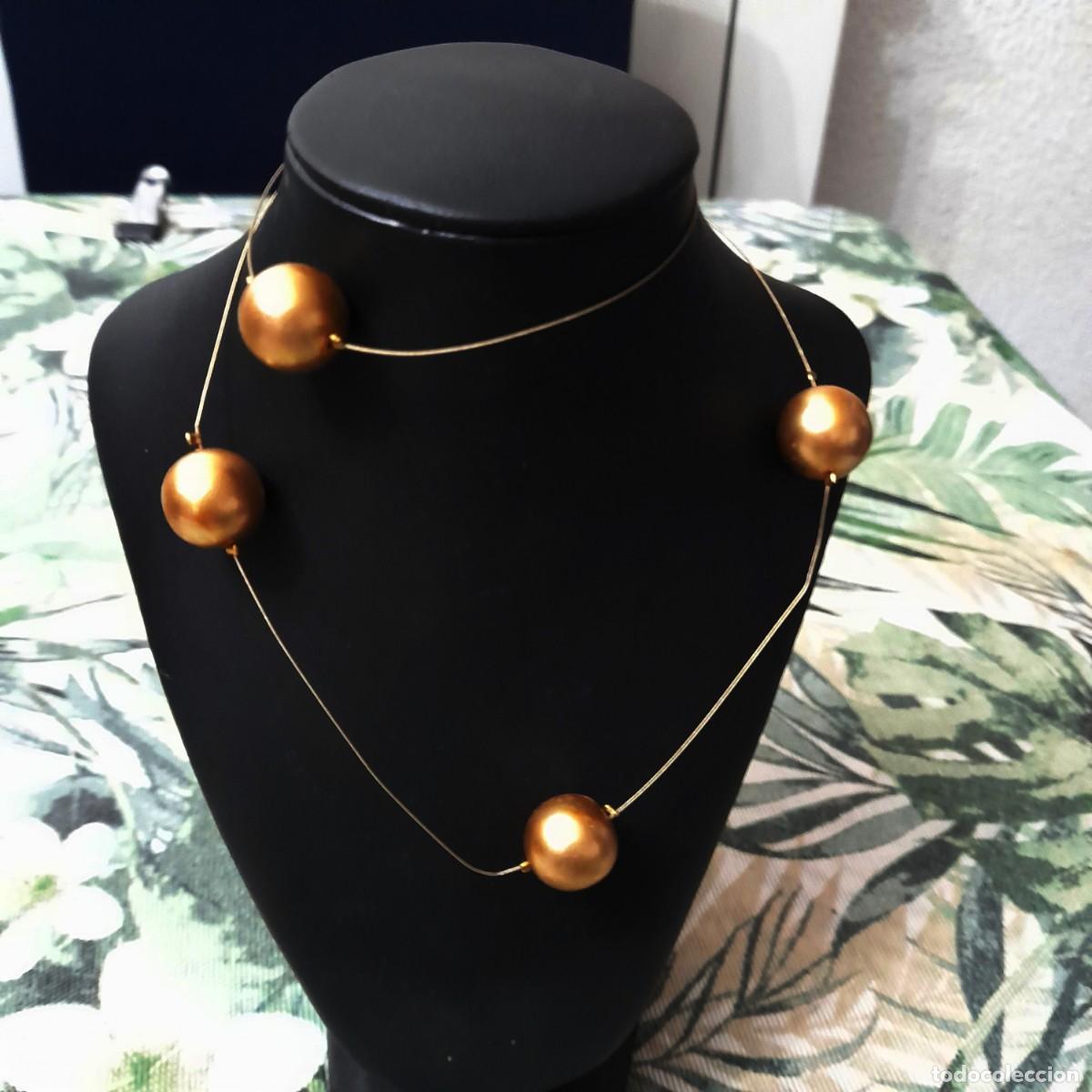 Joyeria: Collar con bolas doradas - Foto 7