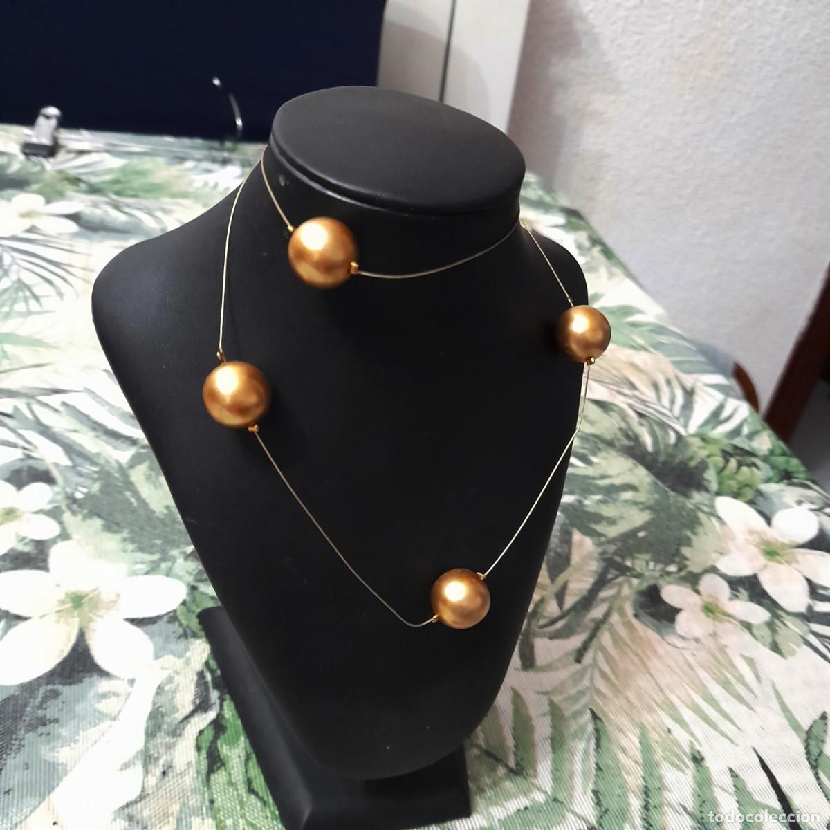 Joyeria: Collar con bolas doradas - Foto 9