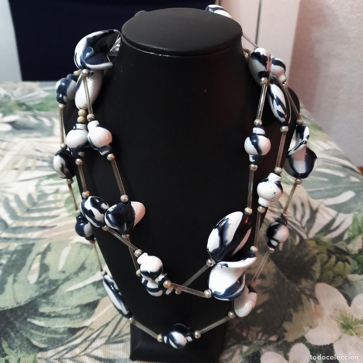 Joyeria: Collar de cuentas vintage - Foto 10