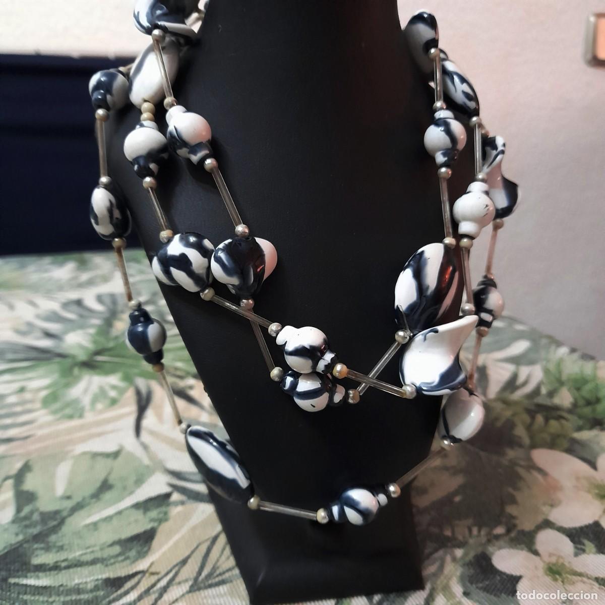 Joyeria: Collar de cuentas vintage - Foto 11