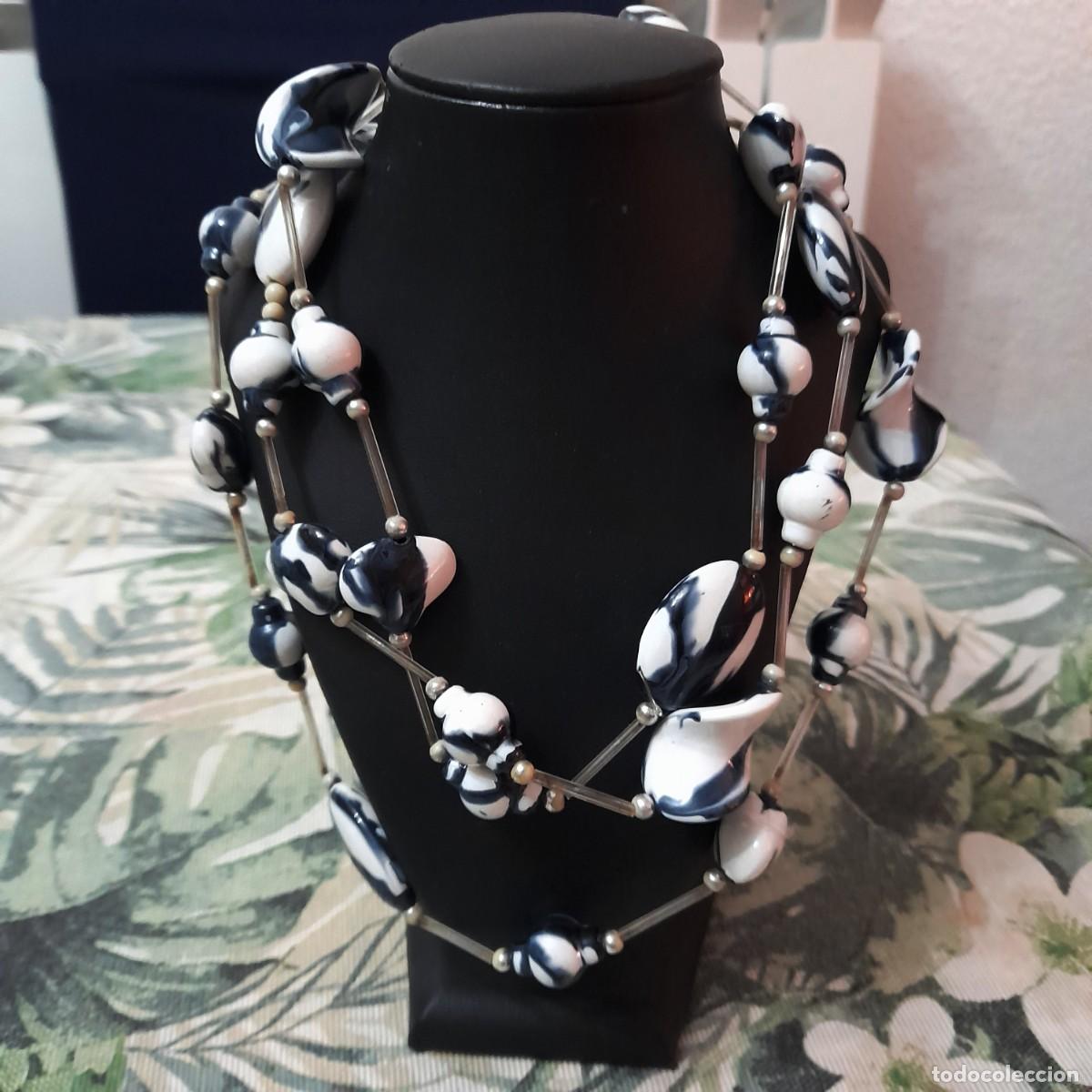 Joyeria: Collar de cuentas vintage - Foto 12