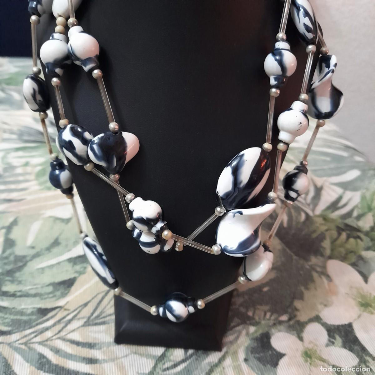 Joyeria: Collar de cuentas vintage - Foto 13
