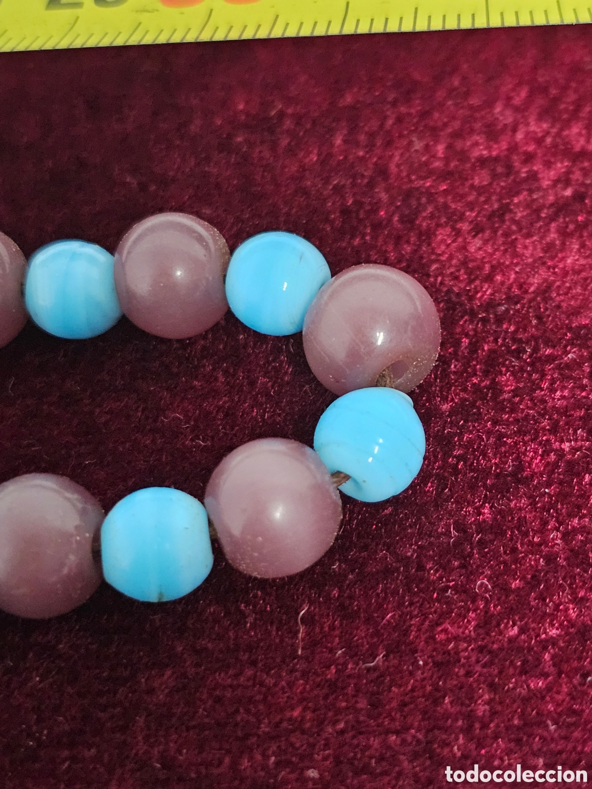 Joyeria: Collar de fantas&iacute;a azul y marr&oacute;n - Foto 6