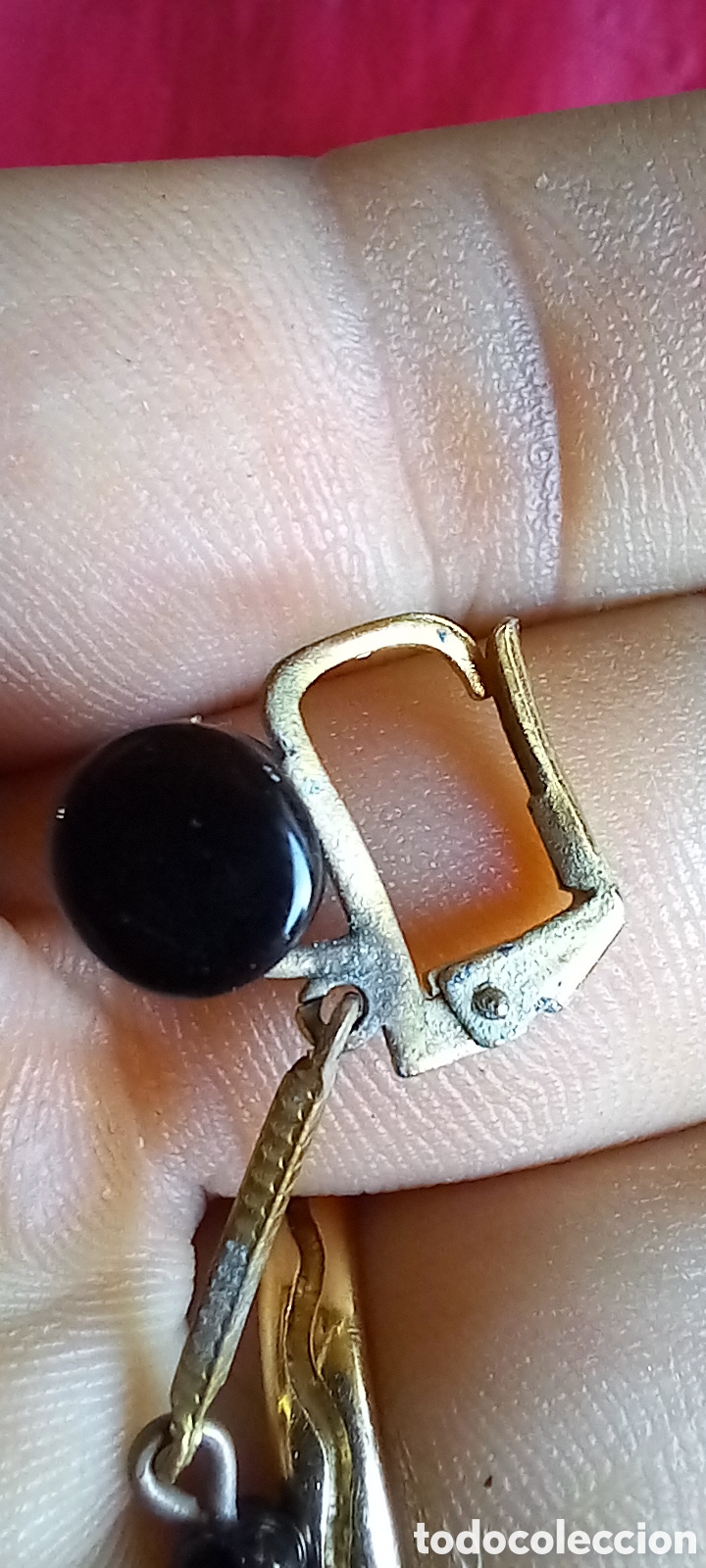 Joyeria: ANTIGUOS PENDIENTES NEGROS - Foto 4