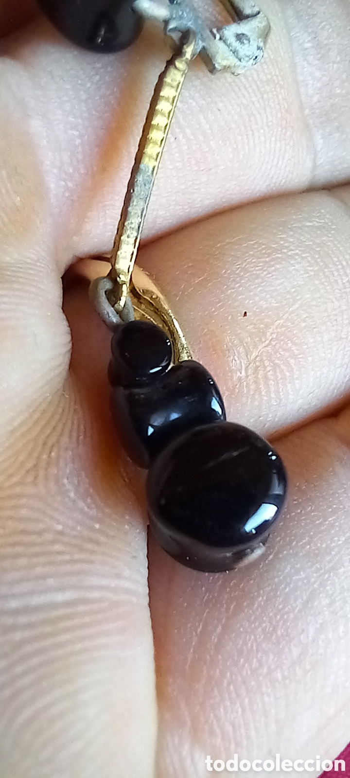 Joyeria: ANTIGUOS PENDIENTES NEGROS - Foto 5