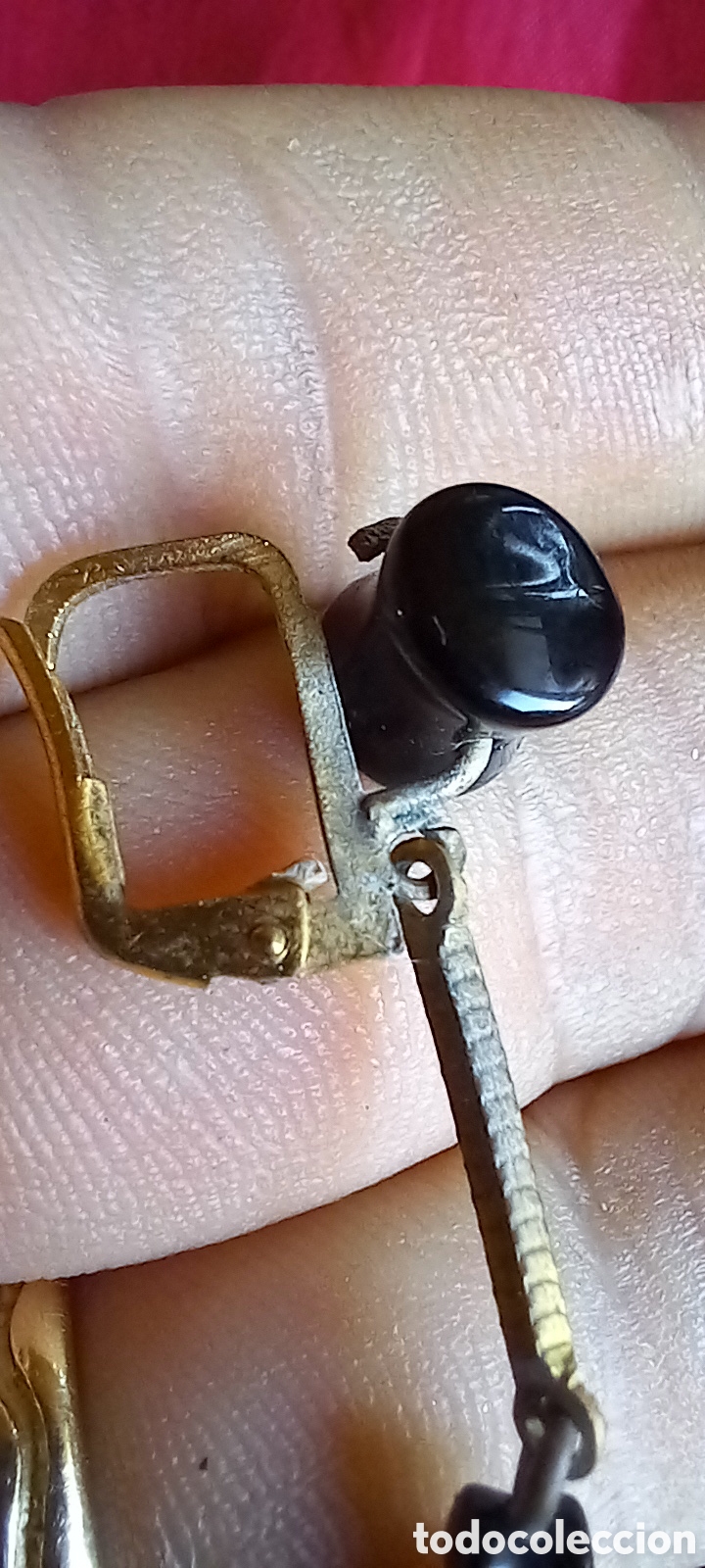 Joyeria: ANTIGUOS PENDIENTES NEGROS - Foto 8
