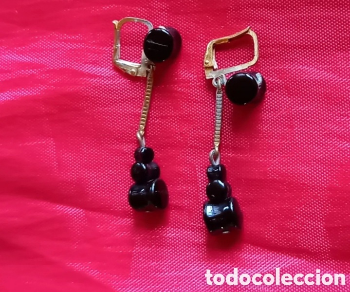 Joyeria: ANTIGUOS PENDIENTES NEGROS - Foto 1