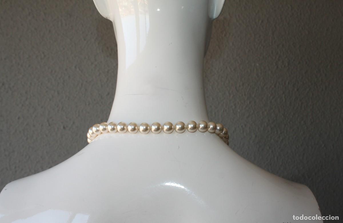 Joyeria: GARGANTILLA EFECTO PERLAS - CORAZ&Oacute;N DORADO CENTRAL - Foto 3