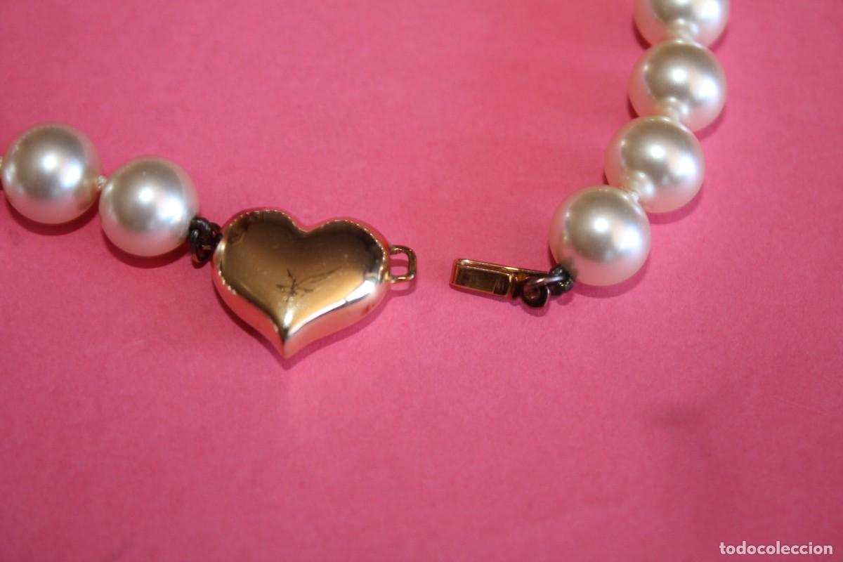 Joyeria: GARGANTILLA EFECTO PERLAS - CORAZ&Oacute;N DORADO CENTRAL - Foto 7