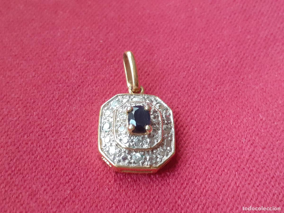 Joyeria: Colgante plaque oro circonitas - Foto 2