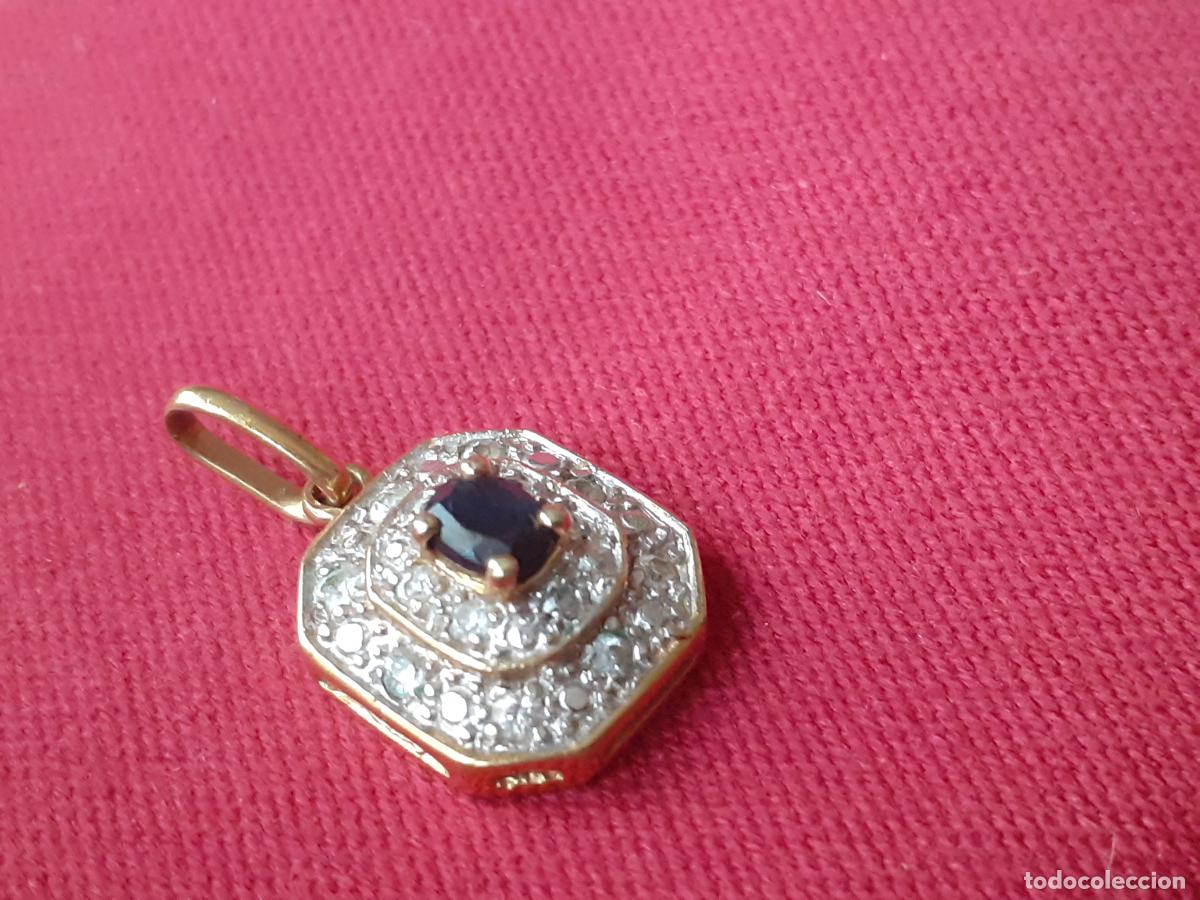Joyeria: Colgante plaque oro circonitas - Foto 3