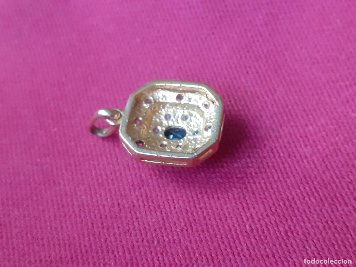 Joyeria: Colgante plaque oro circonitas - Foto 4