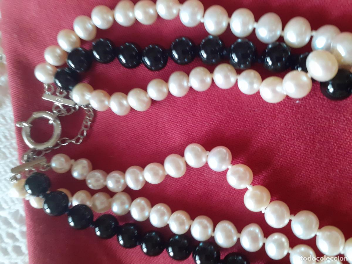 Joyeria: Collar triple perlas agua dulce - Foto 2