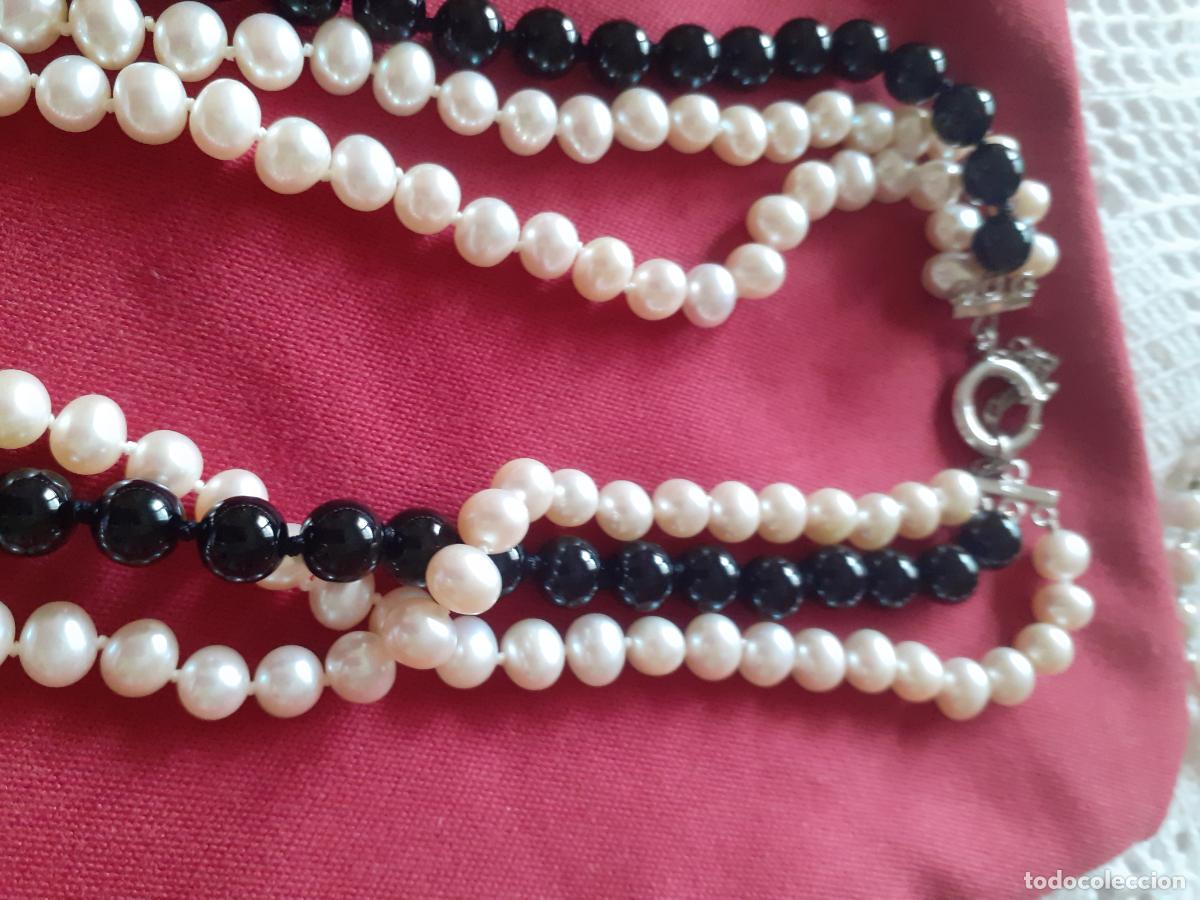 Joyeria: Collar triple perlas agua dulce - Foto 3