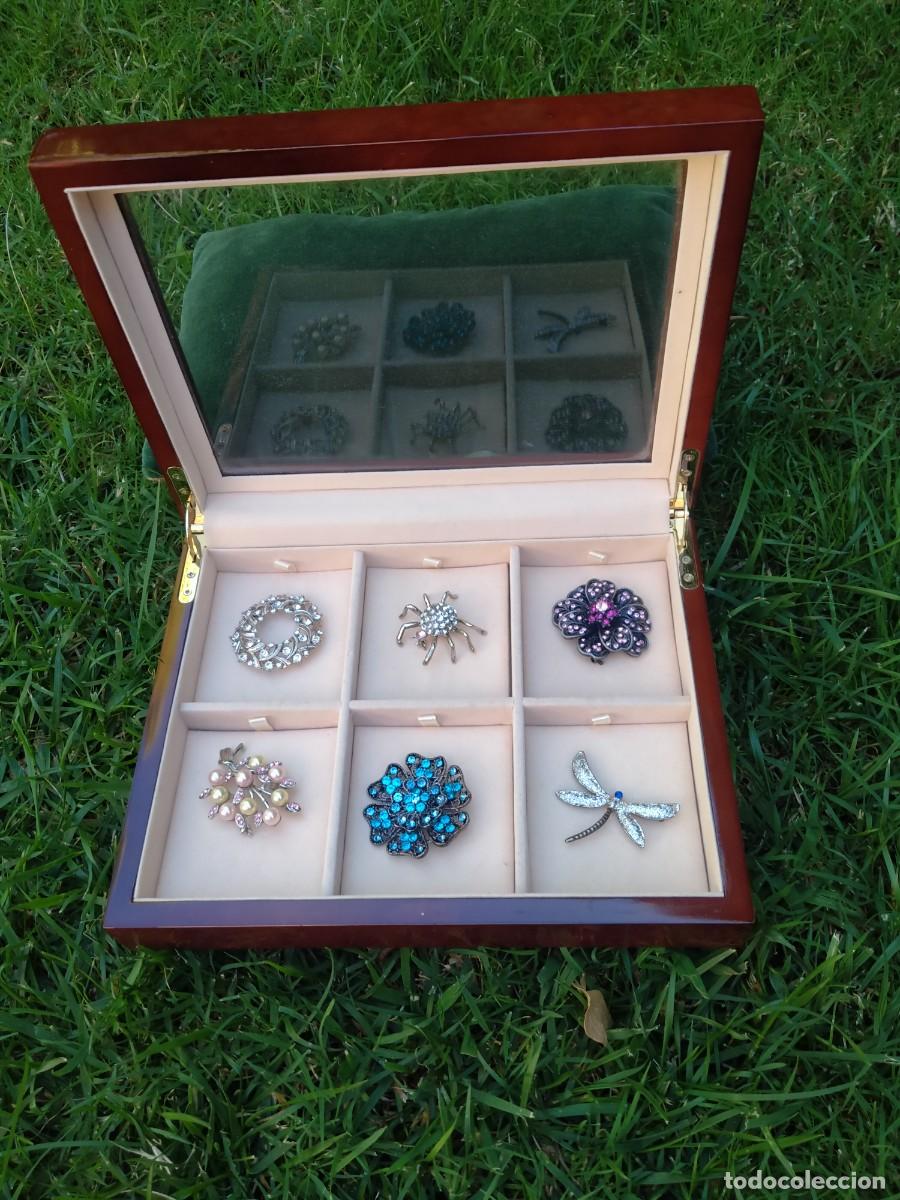 Joyeria: Expositor con seis preciosos broches. - Foto 1
