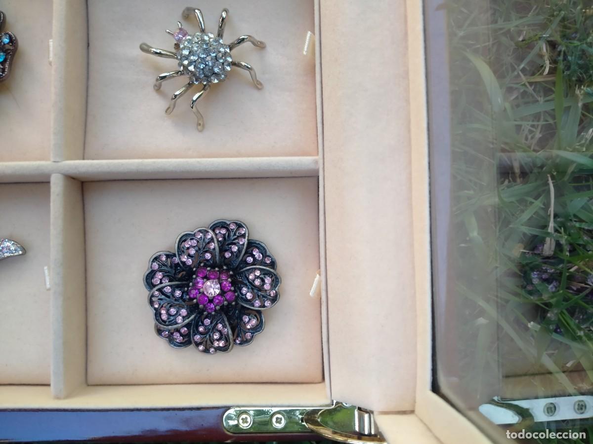 Joyeria: Expositor con seis preciosos broches. - Foto 7